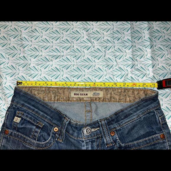 Big Star Maddie Mid Rise Jeans - Size 26L - Picture 7 of 12